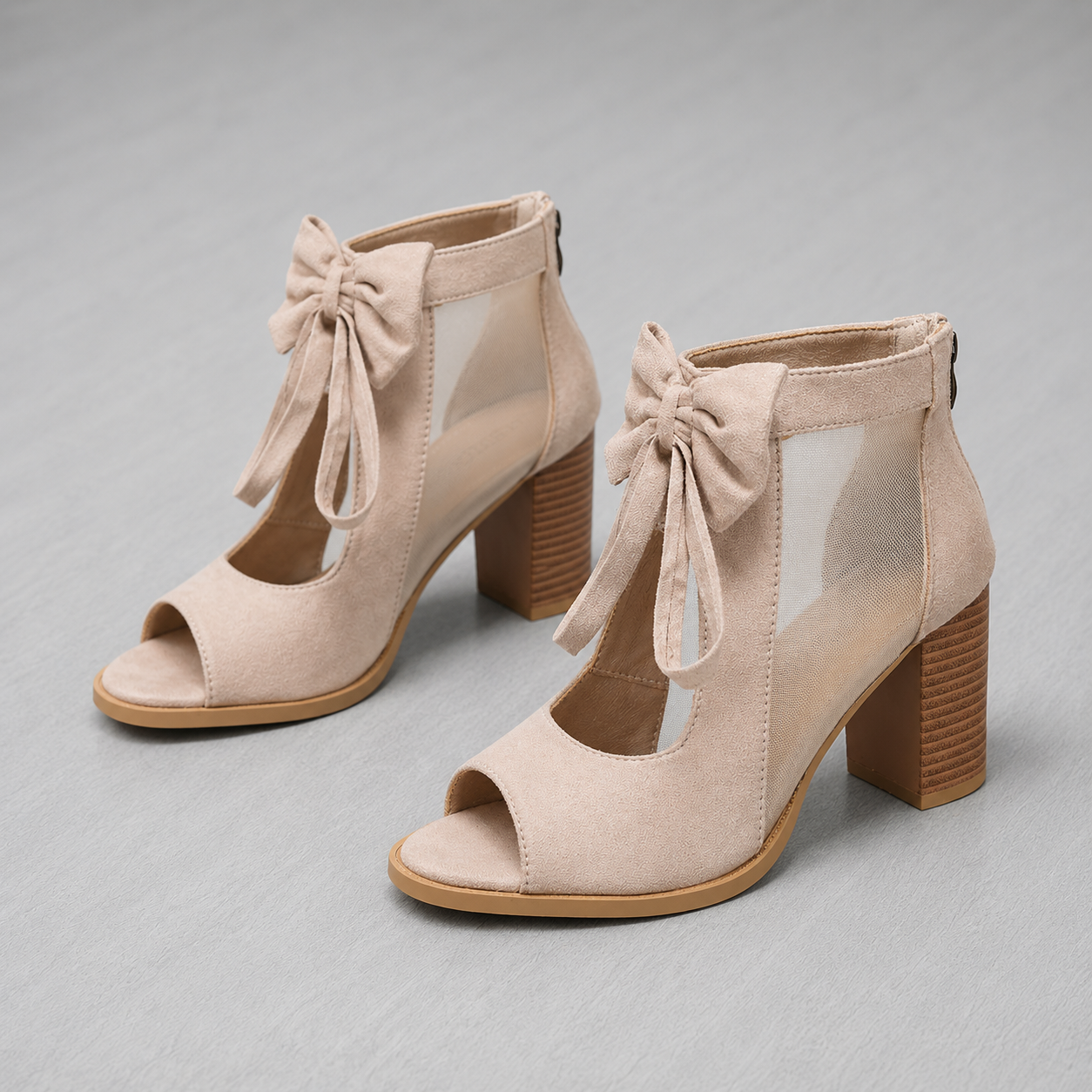 Paula - Sandalias de Tacón Cómodo