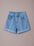 Melania - Pantalones Shorts Vaqueros