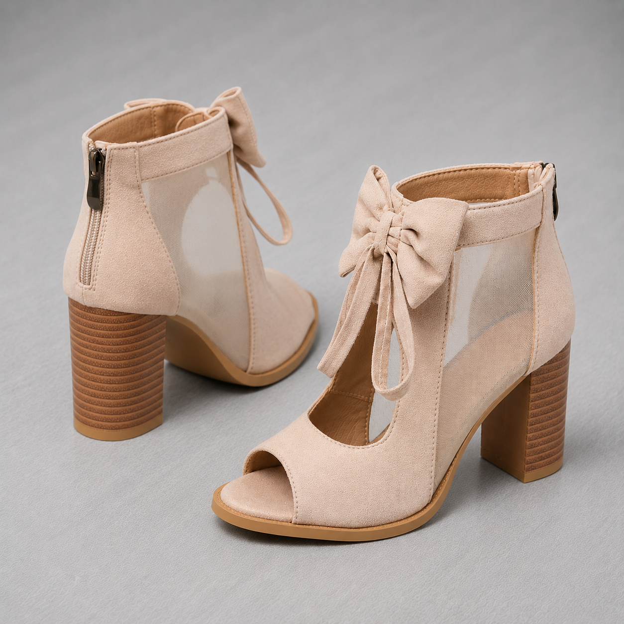 Paula - Sandalias de Tacón Cómodo