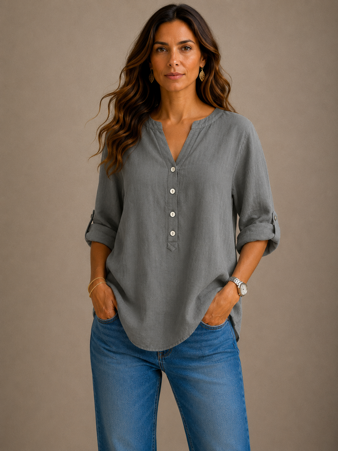 Lina - Blusa de mujer ligera y cómoda