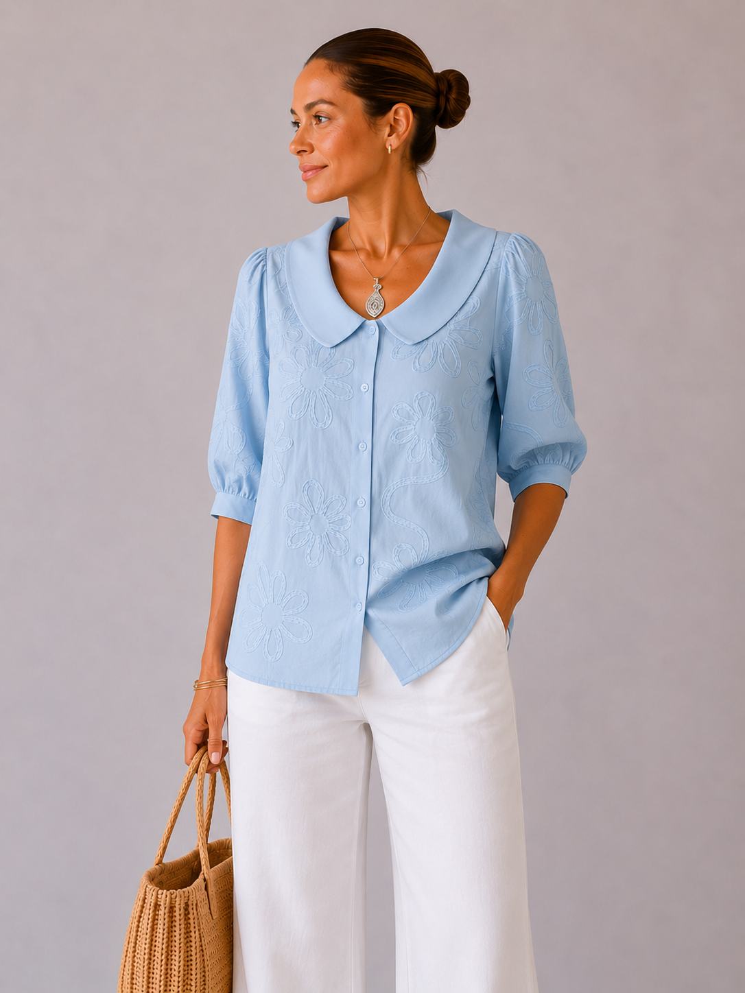 Fiona - Blusa elegante