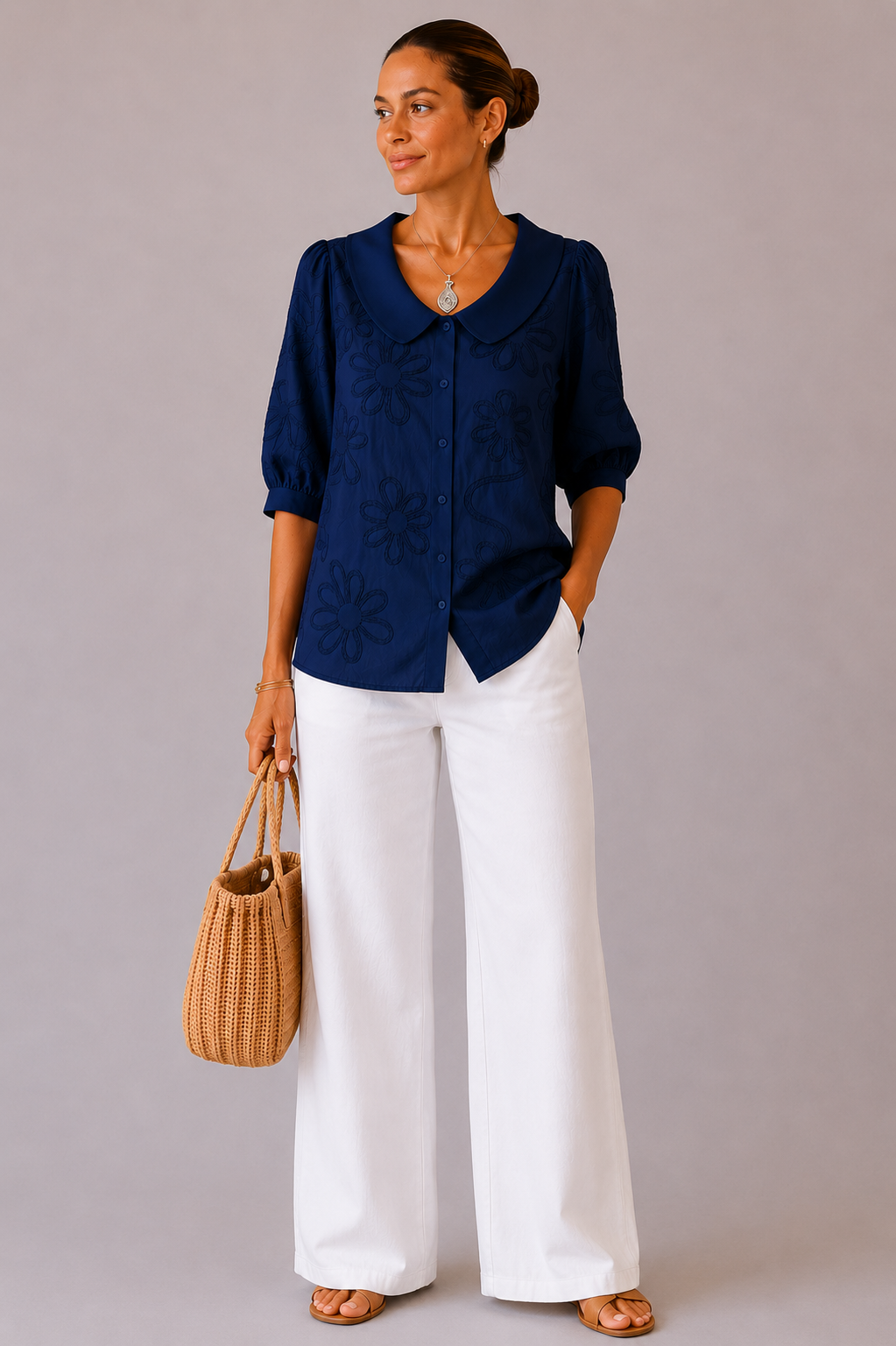 Fiona - Blusa elegante