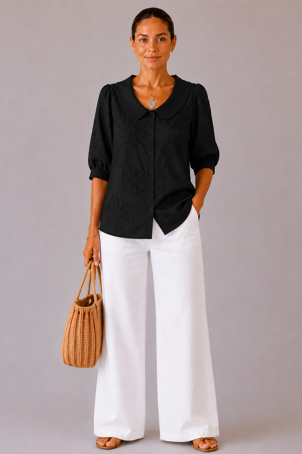 Fiona - Blusa elegante