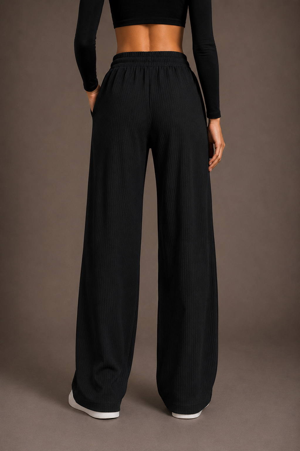 Andrea - Pantalones de pierna ancha