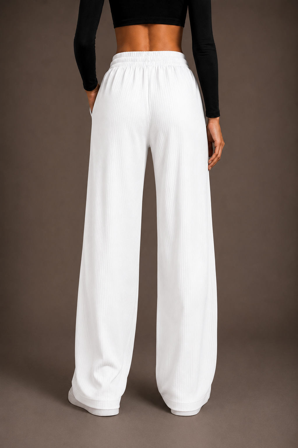 Andrea - Pantalones de pierna ancha