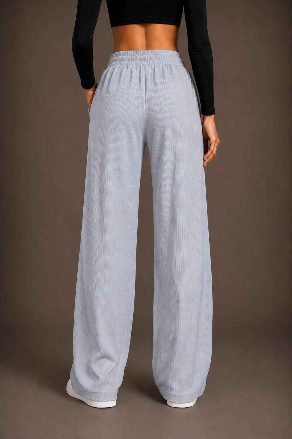 Andrea - Pantalones de pierna ancha