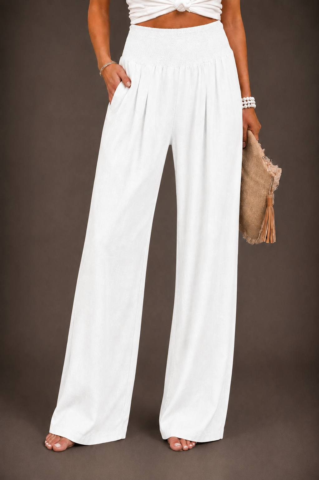 Aileen - Pantalones de pierna ancha