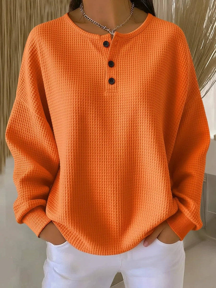 Anna - Sudadera informal con cuello