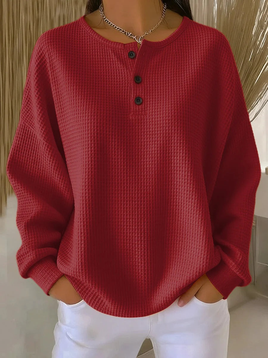 Anna - Sudadera informal con cuello