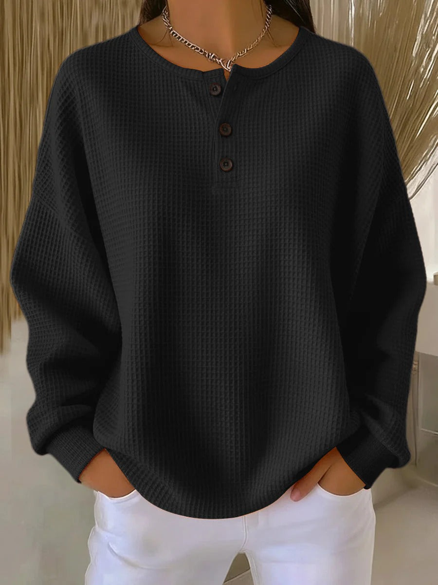 Anna - Sudadera informal con cuello